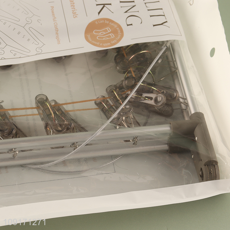 Top sale household aluminum alloy socks rack underwear drying rack