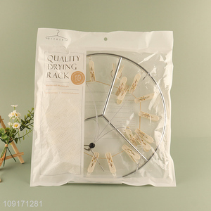 Hot selling round hanging socks <em>rack</em> underwear drying <em>rack</em>