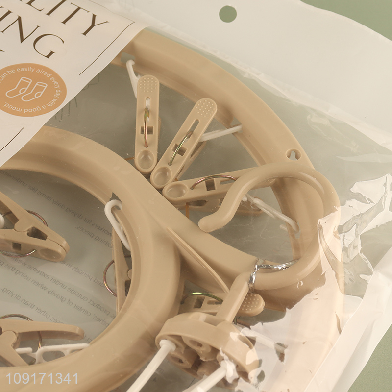 Top quality round socks rack underwear drying rack for sale