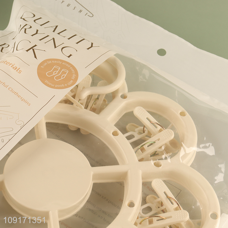 New arrival flower shape socks rack underwear drying rack