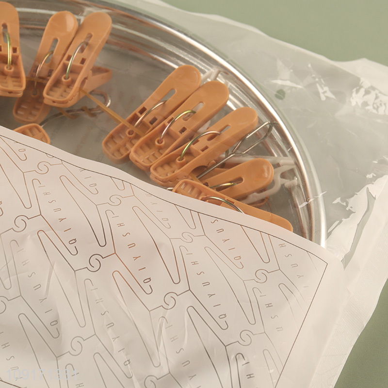 China supplier household folding socks rack underwear drying rack