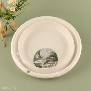 Top selling round folding household face washing basin