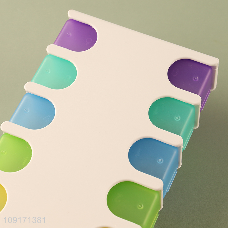 Most popular portable travel 7days medicine box storage box