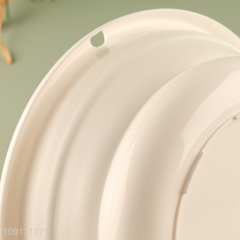 Top selling round folding household face washing basin