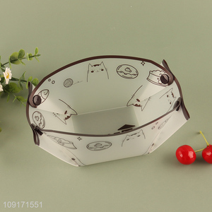 Top selling portable outdoor picnic folding plastic bowl wholesale