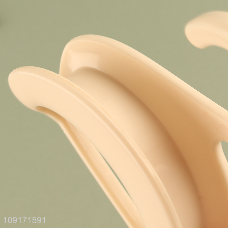 Wholesale Home Closet Hanging Rack Stackable Plastic Portable Storage Hanger