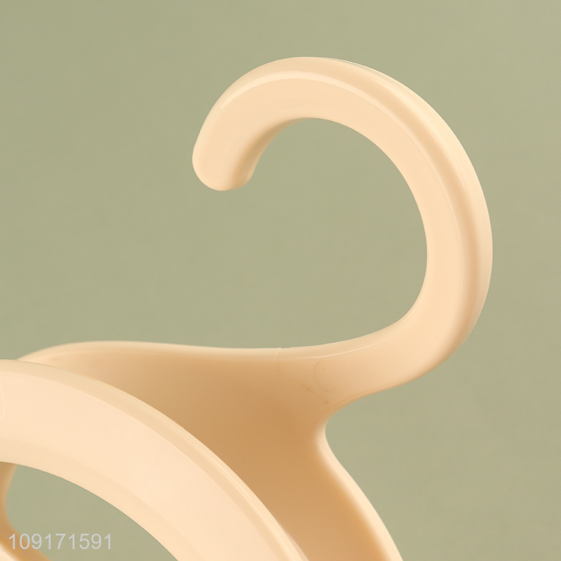 Wholesale Home Closet Hanging Rack Stackable Plastic Portable Storage Hanger