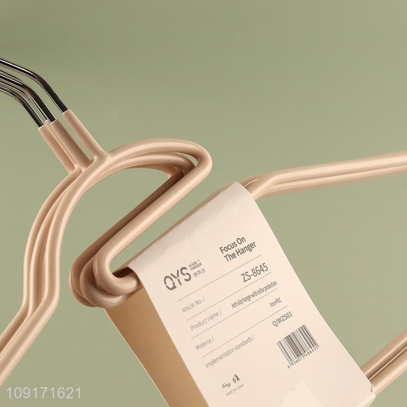 Hot selling 5pcs anti-slip clothes hanger coat hanger for household