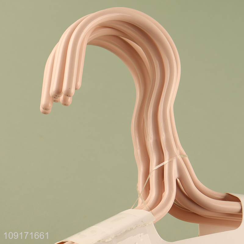 New arrival 8pcs non-slip clothes hanger coat hanger for sale