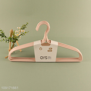 New arrival 8pcs non-slip clothes hanger coat hanger for sale