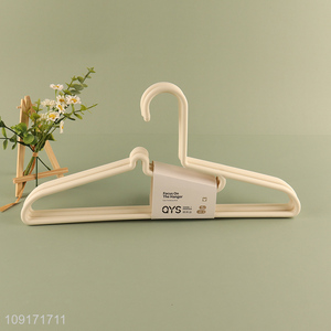 Top products fashion plastic 5pcs clothes hanger coat hanger