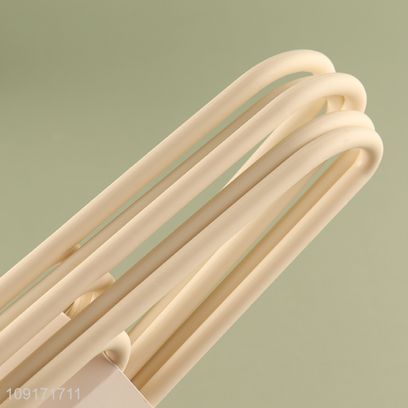 Top products fashion plastic 5pcs clothes hanger coat hanger