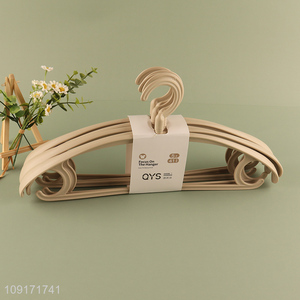 Top sale 5pcs home non-slip clothes hanger coat hanger wholesale