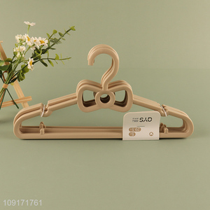 Factory wholesale 5pcs non-slip children clothes hanger coat hanger
