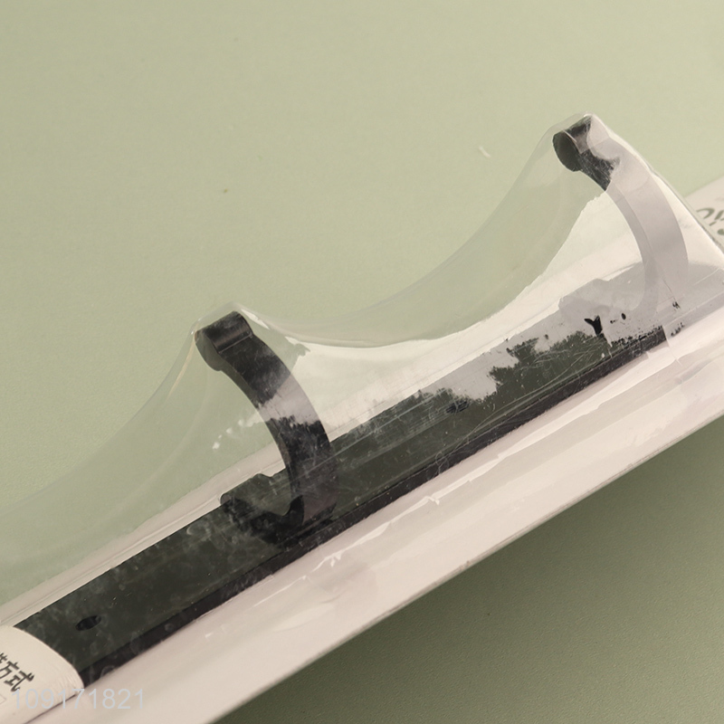 Hot products black aluminum alloy sticky hook coat hanger for household