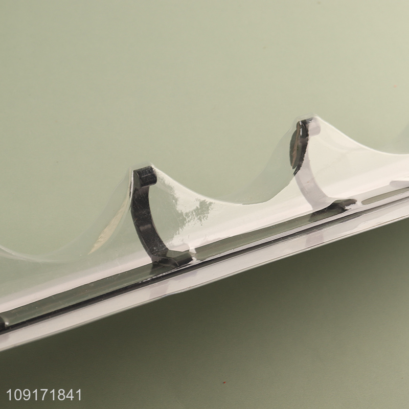 Best selling black aluminum alloy sticky hook wall hook wholesale