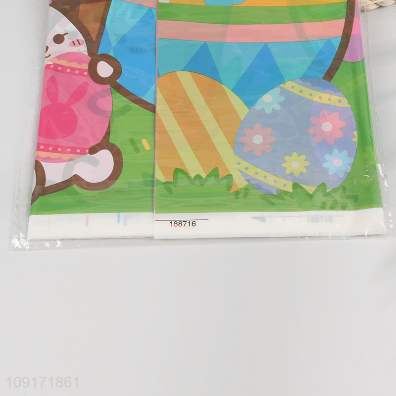 New Arrival Plastic Table Cloth Sturdy Plastic Table Cover for Parties