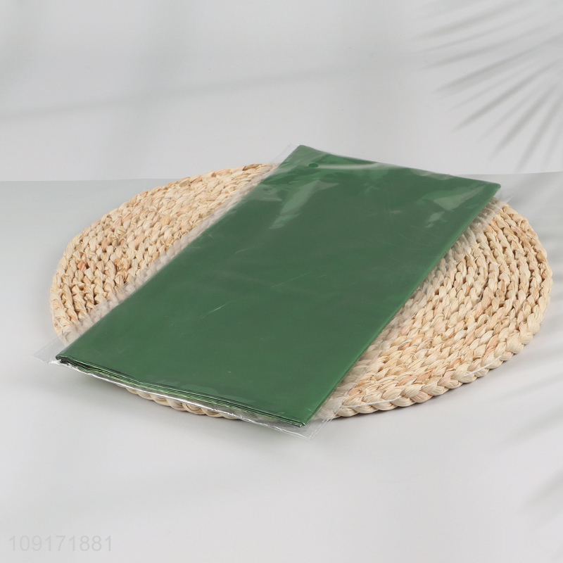 New Product Plastic Table Cloth Plastic Dining Table Cover for Parties