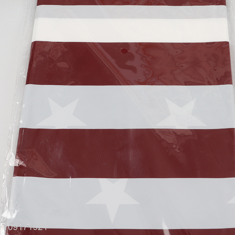 Factory Supply Plastic Table Cover Waterproof Reusable Plastic Table Cloth