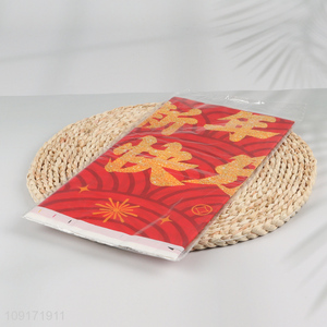 China Imports Plastic Table Cloth Waterproof Wipeable Plastic Table Cover