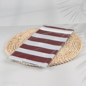 Factory Supply Plastic Table Cover Waterproof Reusable Plastic Table Cloth