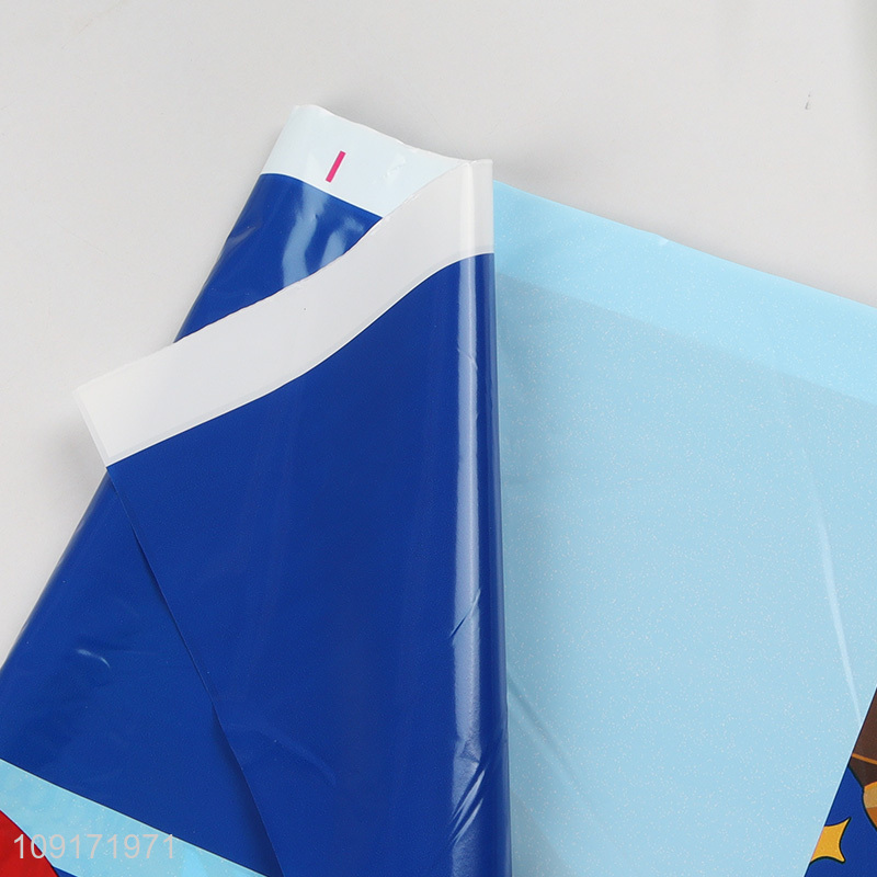 New Product Plastic Table Cover Plastic Table Cloth for Parties Camping