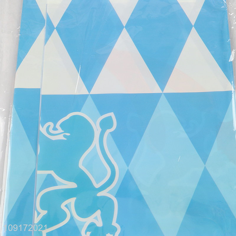 Online Wholesale Plastic Table Cloth Sturdy Plastic Table Cover for Parties