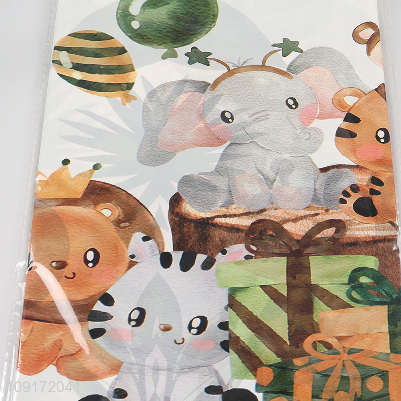 New Arrival Plastic Table Cloth Plastic Dining Table Cover for Parties