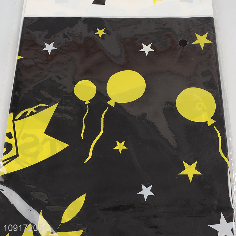 Hot Selling Plastic Table Cover Plastic Table Cloth for Parties Camping