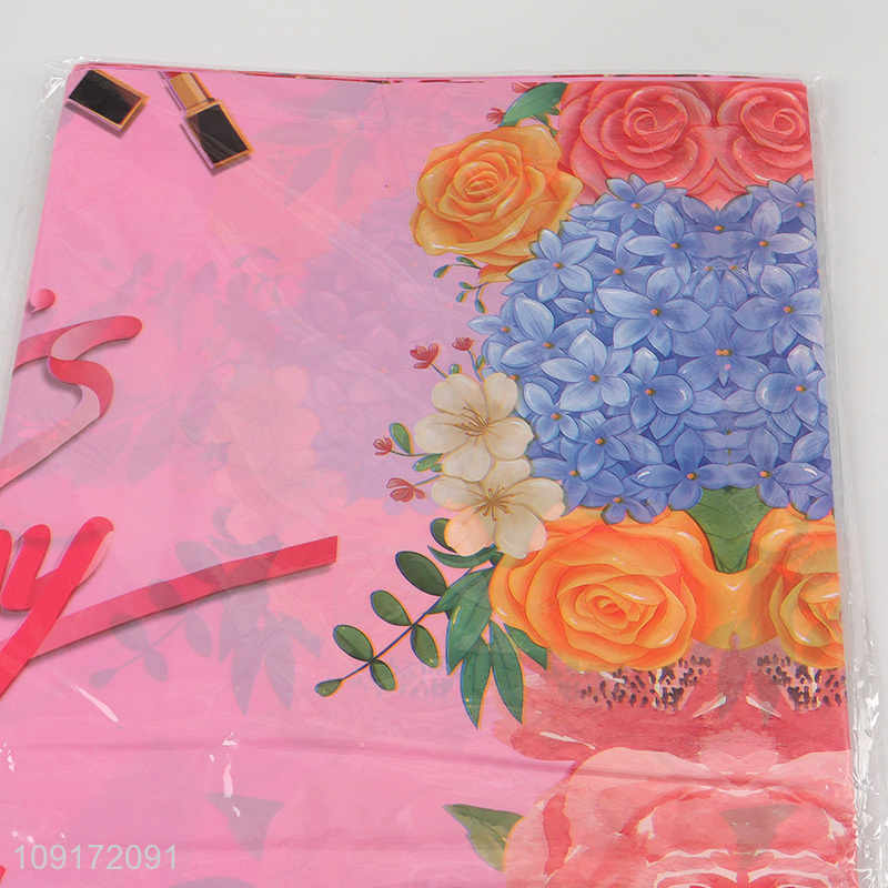 China Imports Plastic Table Cloth Plastic Tablecloth Reusable Table Cover