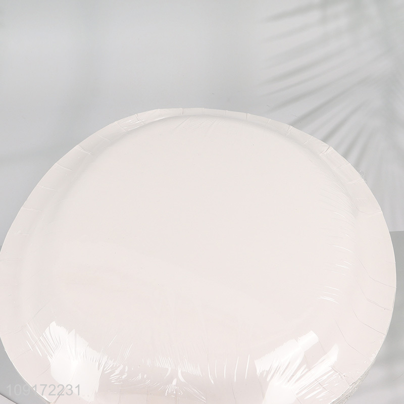 China Imports 10 Pieces Christmas Paper Plates Disposable Paper Dinner Plates