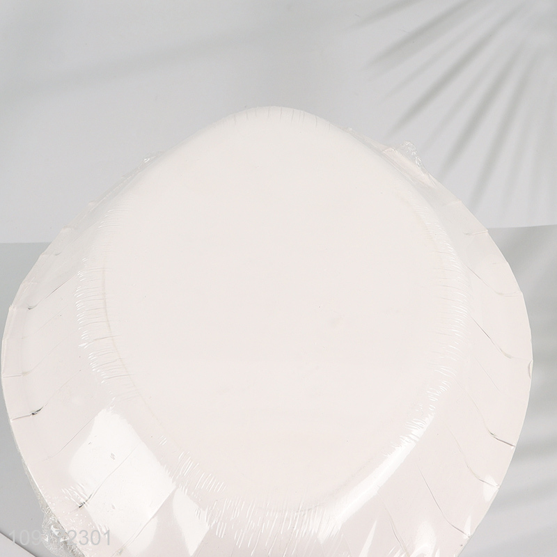 New Product 10 Pieces Football Paper Plates Disposable Paper Plates Party Plates