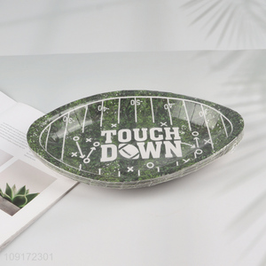 New Product 10 Pieces Football Paper Plates Disposable Paper Plates Party Plates
