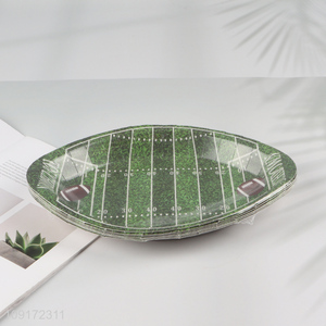 High Quality 10 Pieces Footaball Paper Plates Disposable Footaball Paper Plates