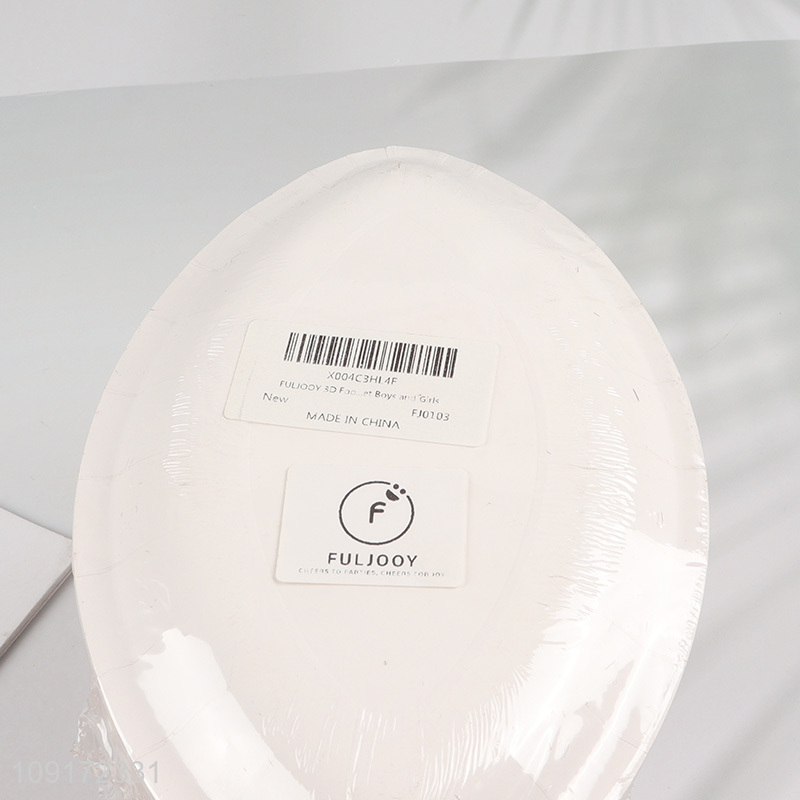 China Imports 50 Pieces Football Paper Plates Disposable Paper Plates Party Supplies