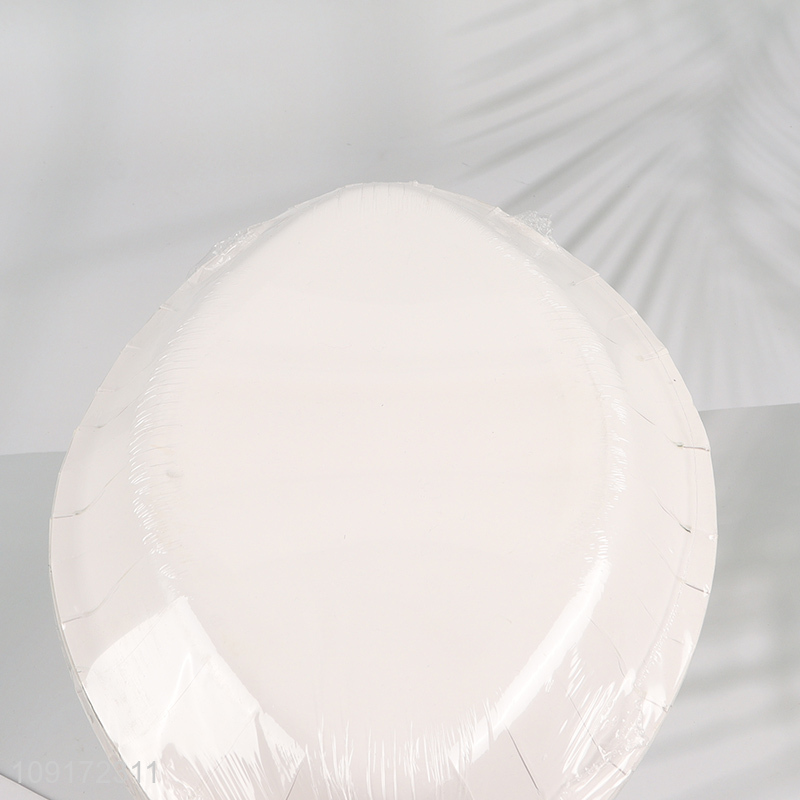 High Quality 10 Pieces Footaball Paper Plates Disposable Footaball Paper Plates