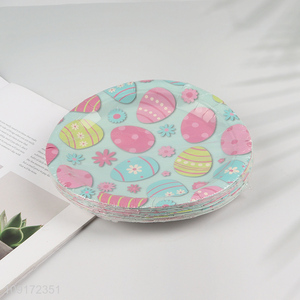 Online Wholesale 20 Pieces Disposable Easter Egg Party Plates Easter Paper Plates