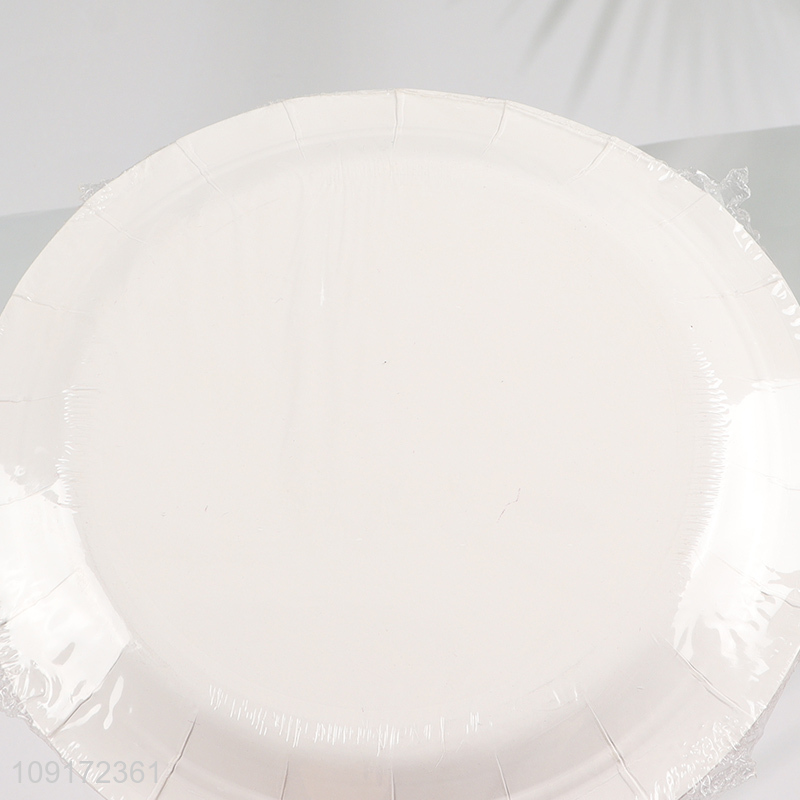 Good Quality 20 Pieces Disposable Paper Plates Party Desserts Plates Cake Plates