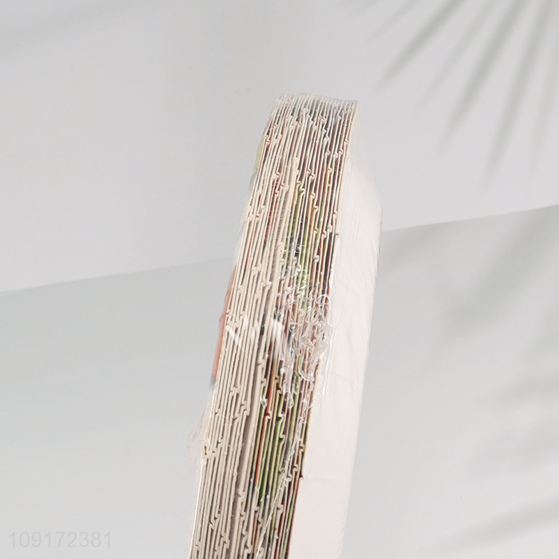 Hot Selling 20 Pieces Thanksgiving Party Plates Disposable Paper Desserts Plates