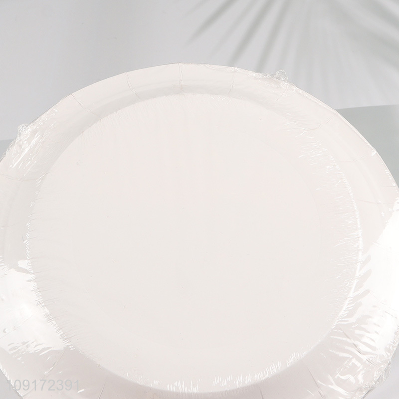 Low Price 20 Pieces Halloween Party Plates Disposable Paper Plates Dessert Plates