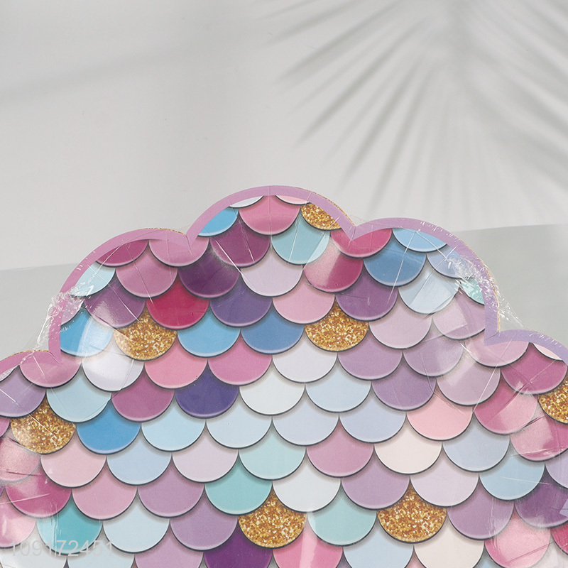 Online Wholesale 10 Pieces Disposable Paper Plates Paper Dinner Plates for Parties