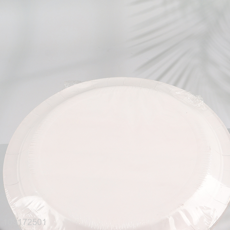 New Product 20 Pieces British Flag Paper Plates Disposable Paper Dessert Plates