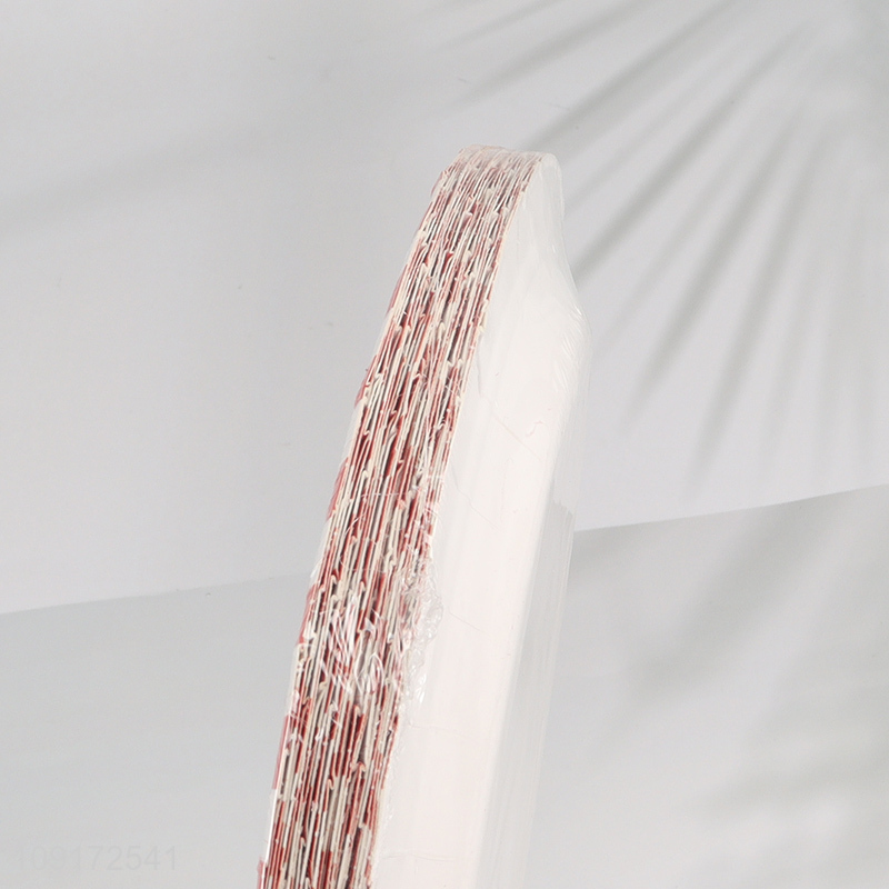 Factory Supply 20 Pieces Christmas Paper Plates Disposable Party Dinner Plates