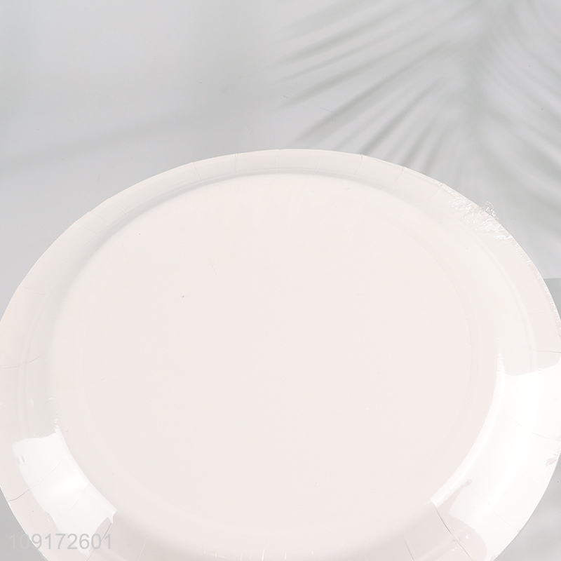 New Product 10 Pieces Disposable Paper Desserts Plates Party Plates Dinner Plates