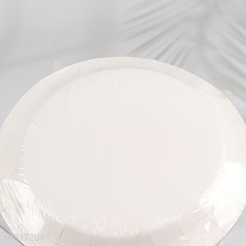 Factory Supply 20 Pieces Halloween Party Paper Plates Disposable Dinner Plates