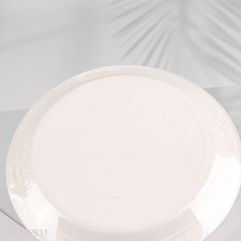 High Quality 10 Pieces Mother's Day Paper Plates Disposable Paper Cake Plates