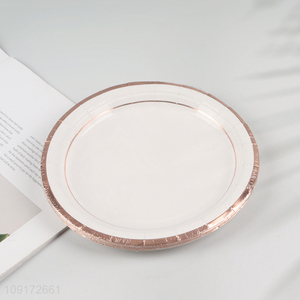 New Arrival 20 Pieces Disposable Paper Plates Paper Dinner Plates for Parties