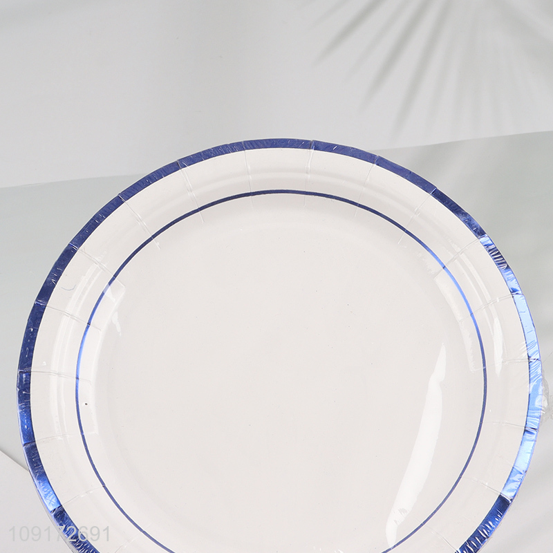 Low Price 15 Pieces Disposable Paper Plates Party Desserts Plates Cake Plates