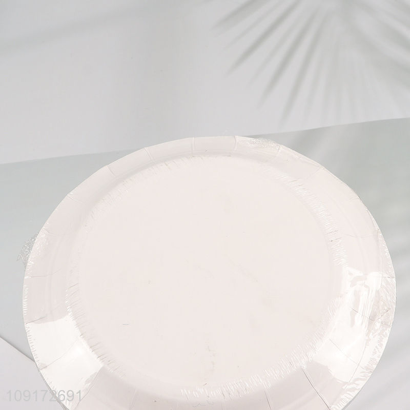 Low Price 15 Pieces Disposable Paper Plates Party Desserts Plates Cake Plates