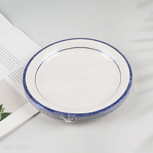 Low Price 15 Pieces Disposable Paper Plates Party Desserts Plates Cake Plates